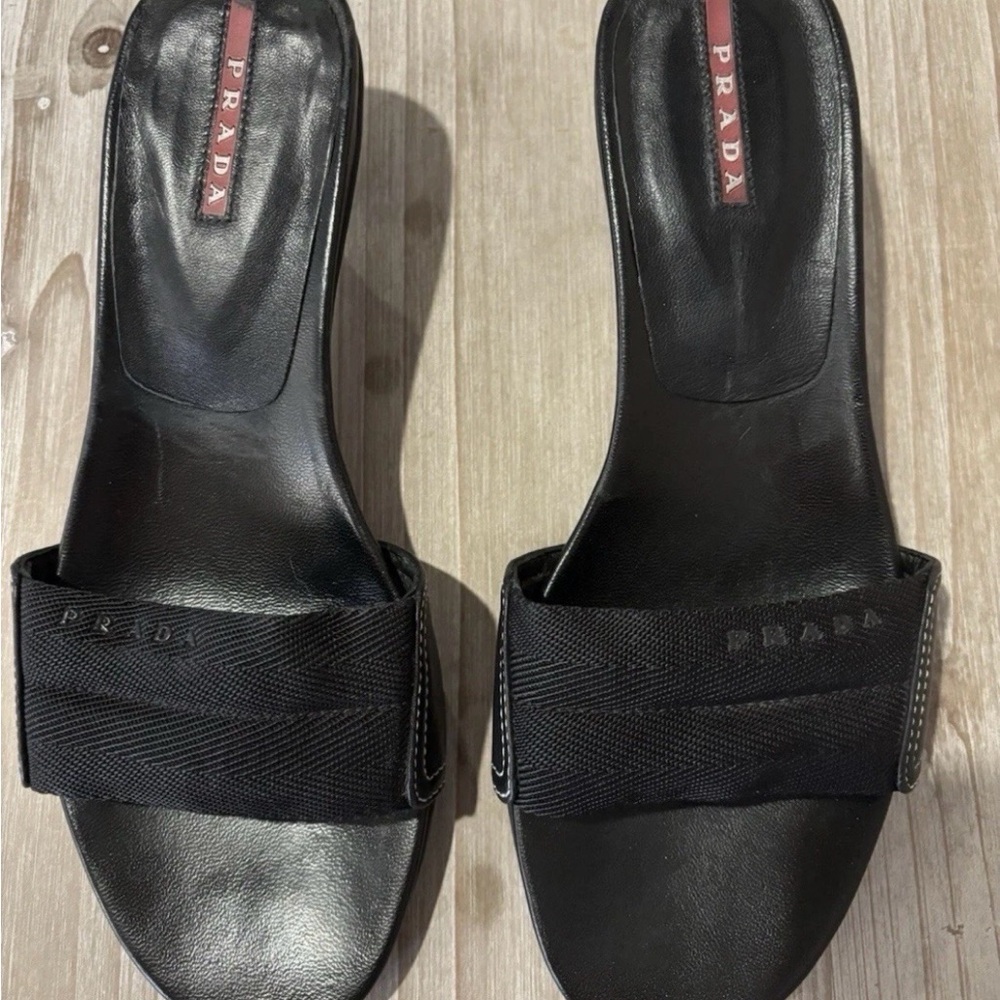 Vintage Prada Kitten Heels